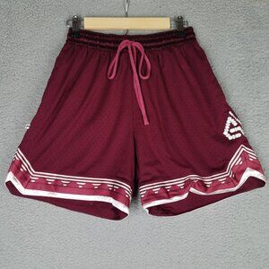 Nike Giannis Freak Basketball Shorts Adult Medium Maroon Heavy Gym Casual Men's